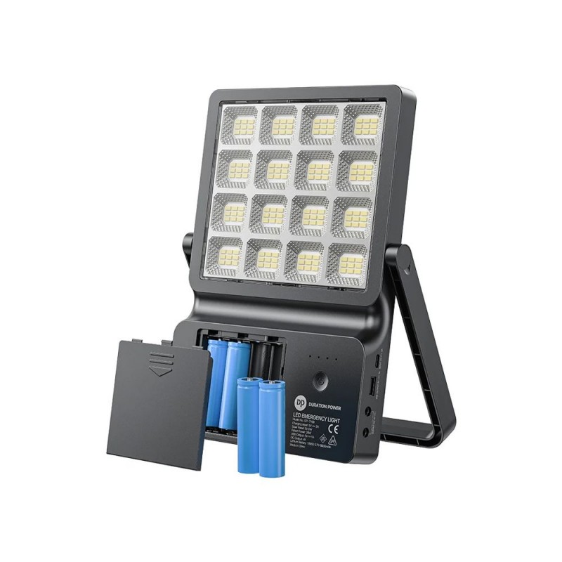DP  DP-7169 Ηλιακό φωτιστικό LED 28W  Μαύρο (020123)